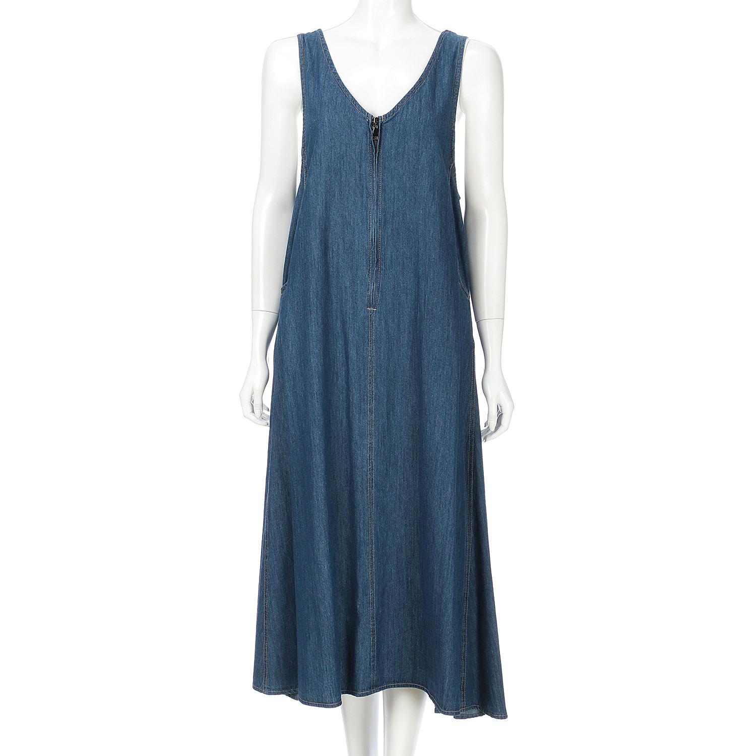 デニムジャンパースカート - 画像4