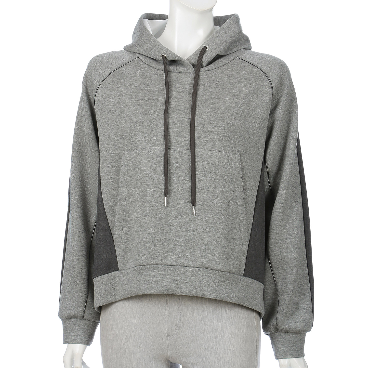 ダンボール配色パーカー