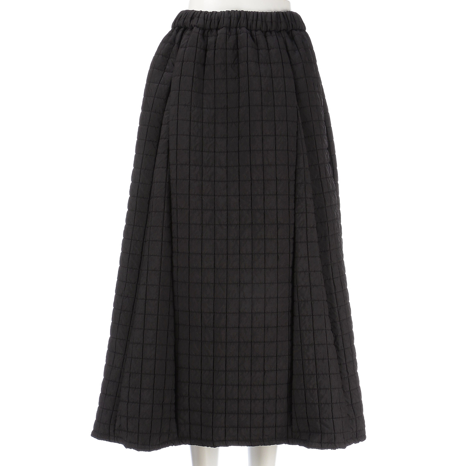 キルティングフレアスカート - 画像2