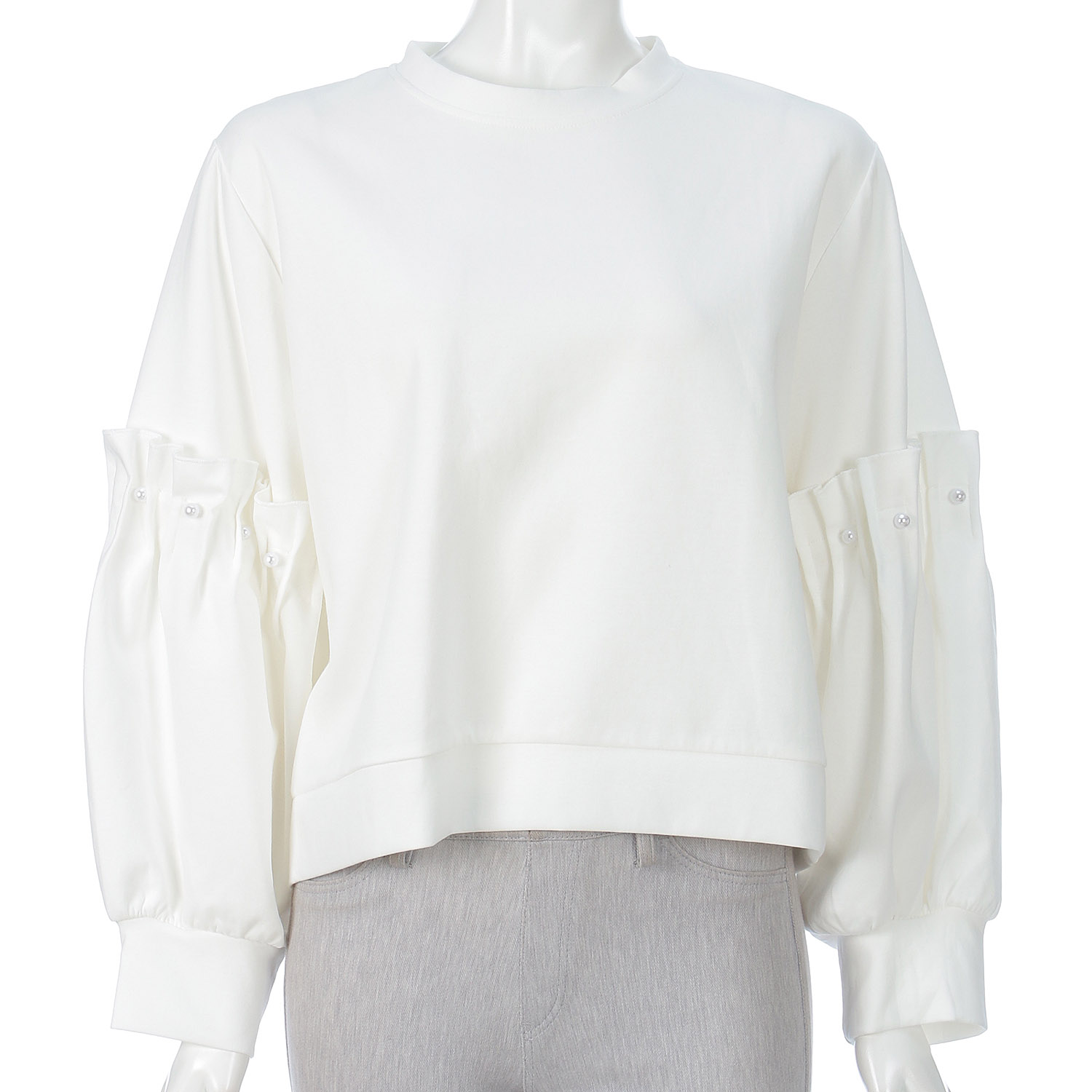 バルーンスリーブプルオーバー - 画像2