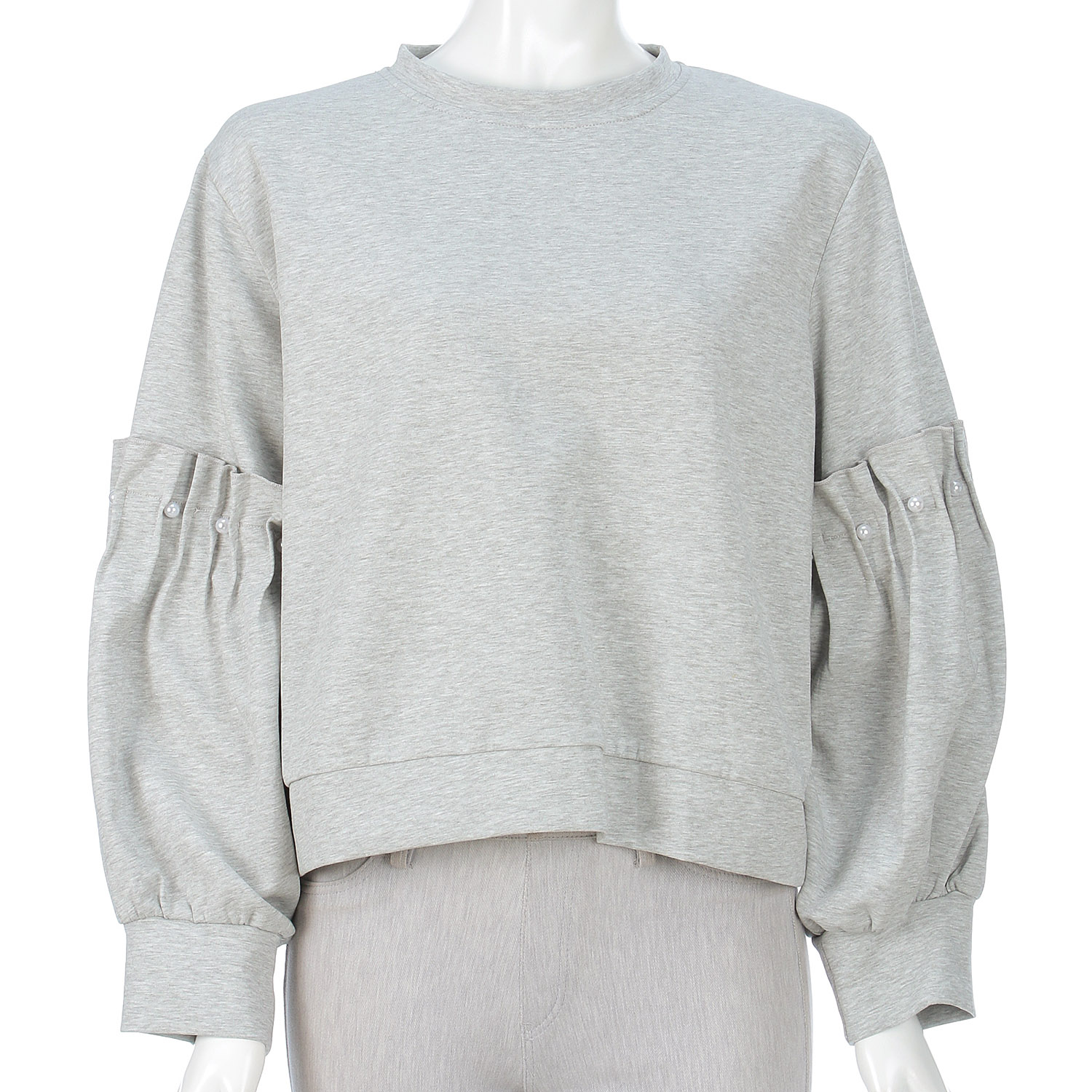 バルーンスリーブプルオーバー