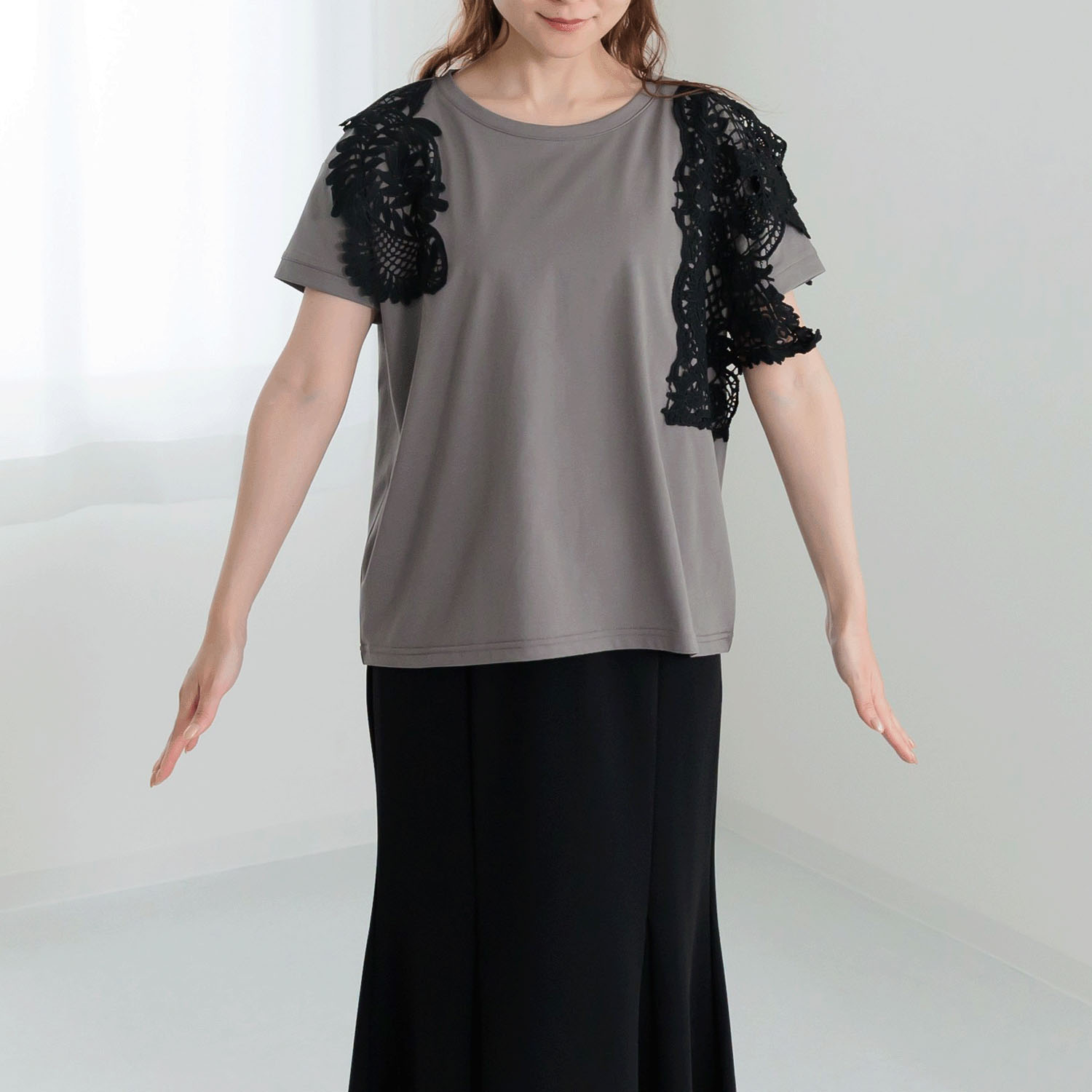 【my life】アシメレーストップス