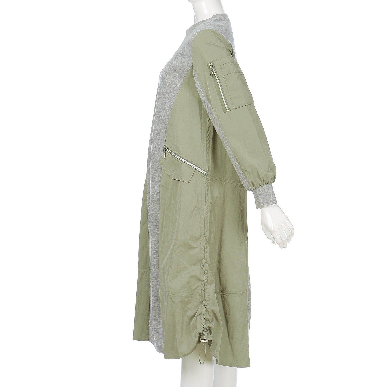 配色ワンピース - 画像2