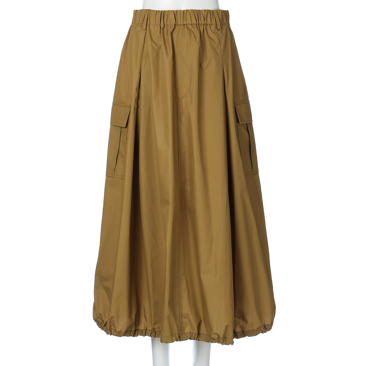 ポケットアクセントコクーンスカート