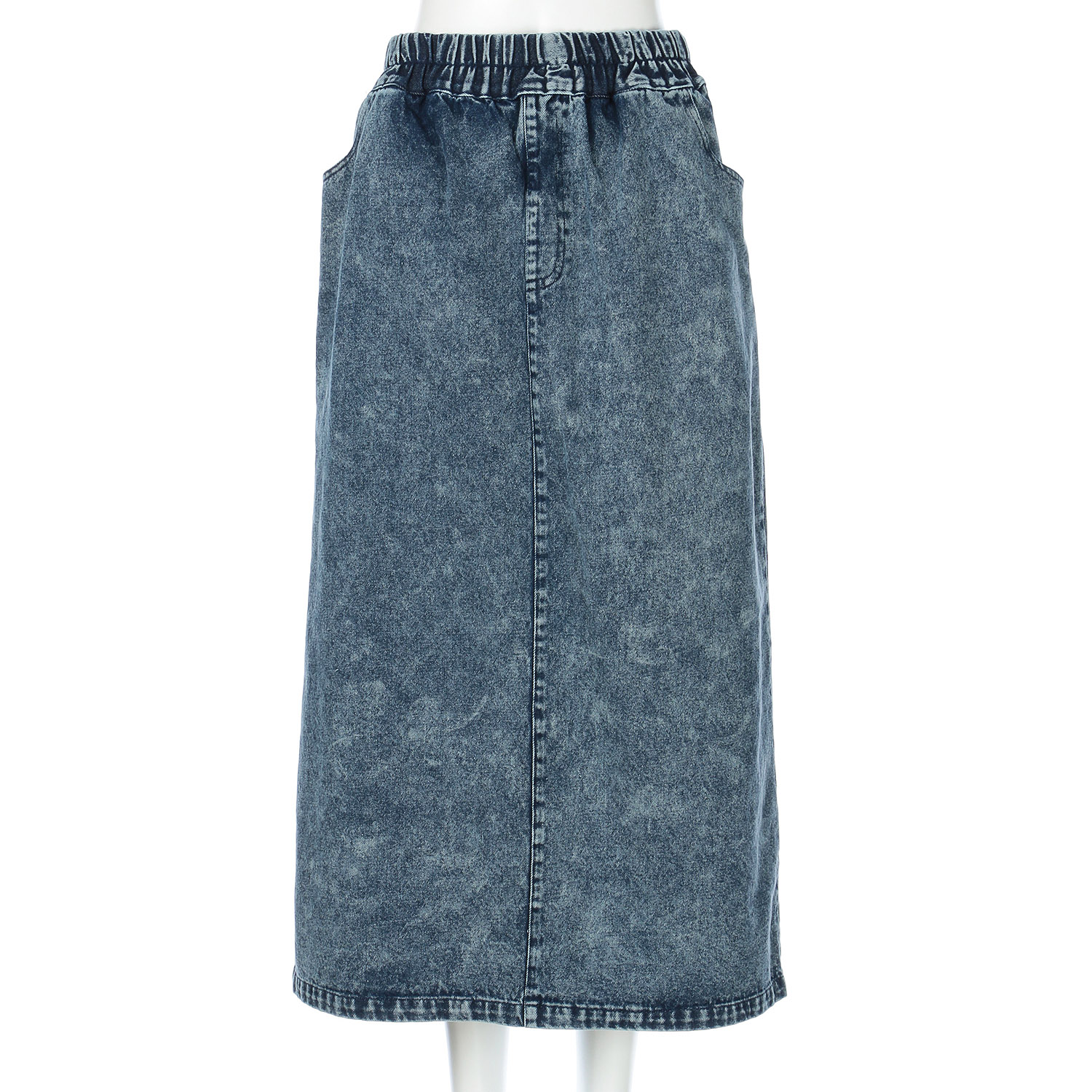 LUPIRIEN カラーデニムナロースカート - 画像7