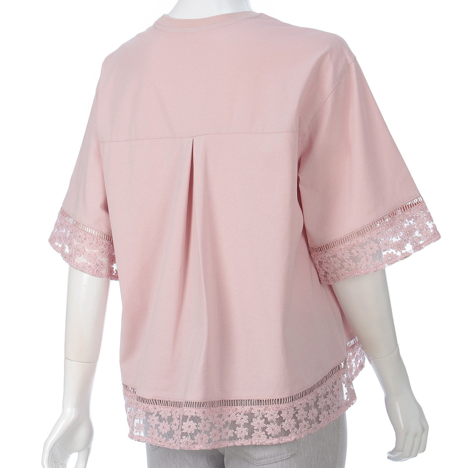 フラワーレースアクセントカットソープルオーバー - 画像7