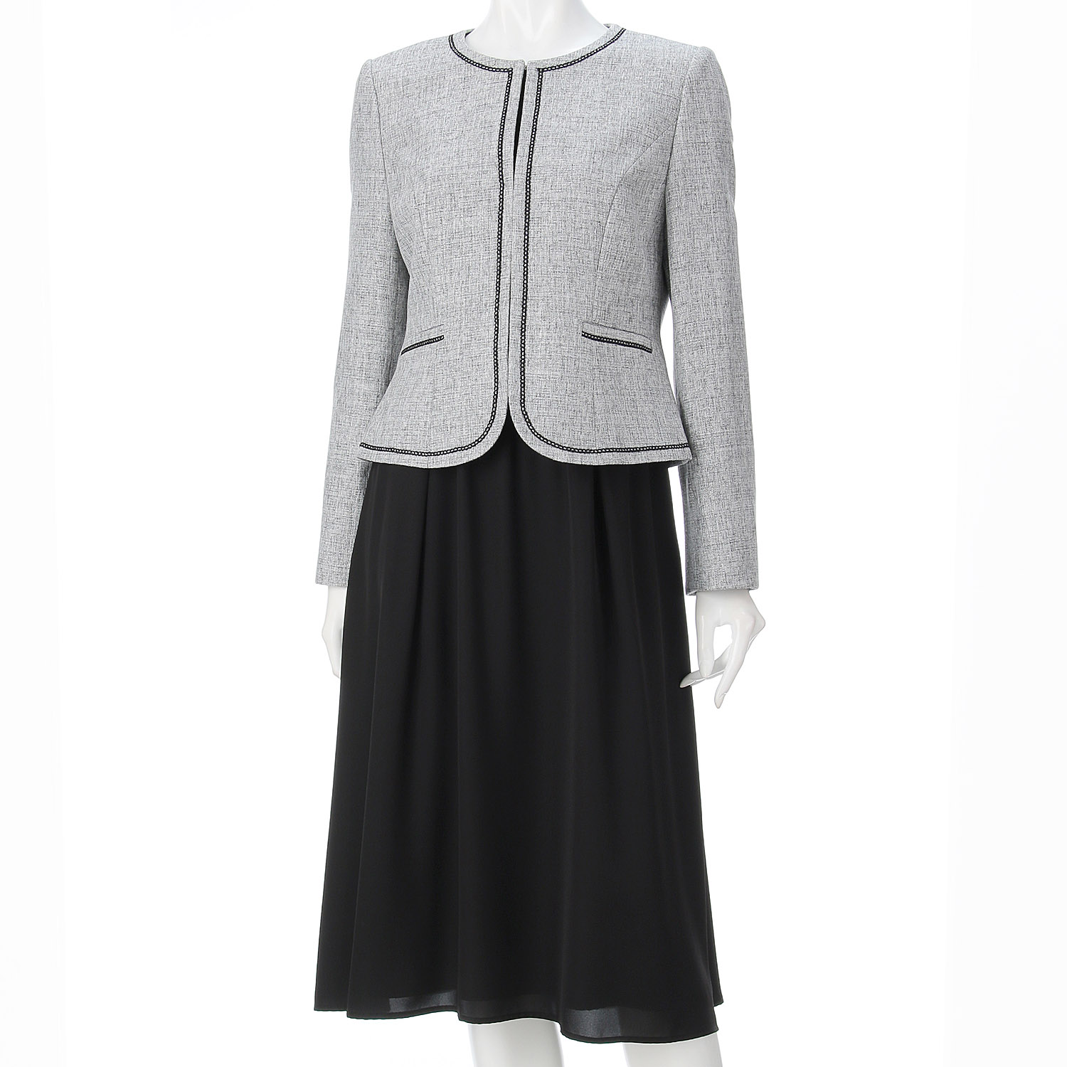 カラミジャケット＆ワンピース - 画像1