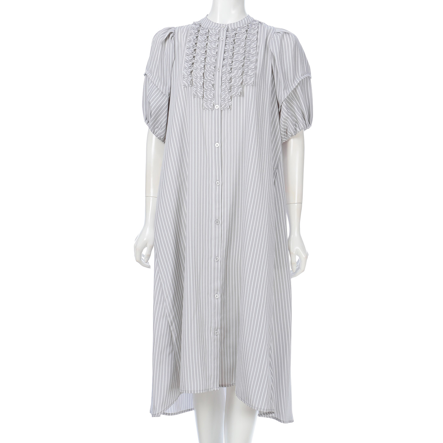 フリルアクセントワンピース - 画像2