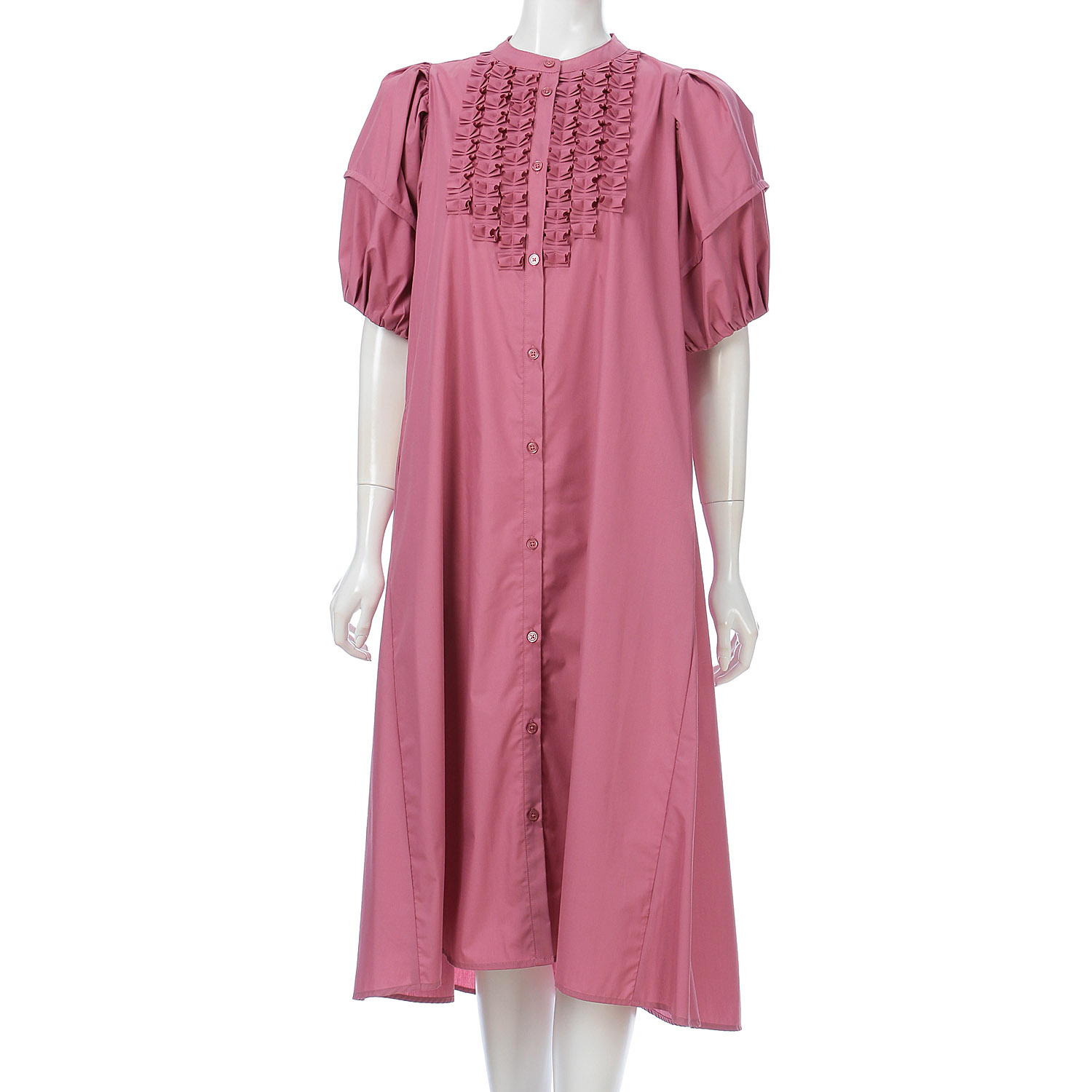 フリルアクセントワンピース