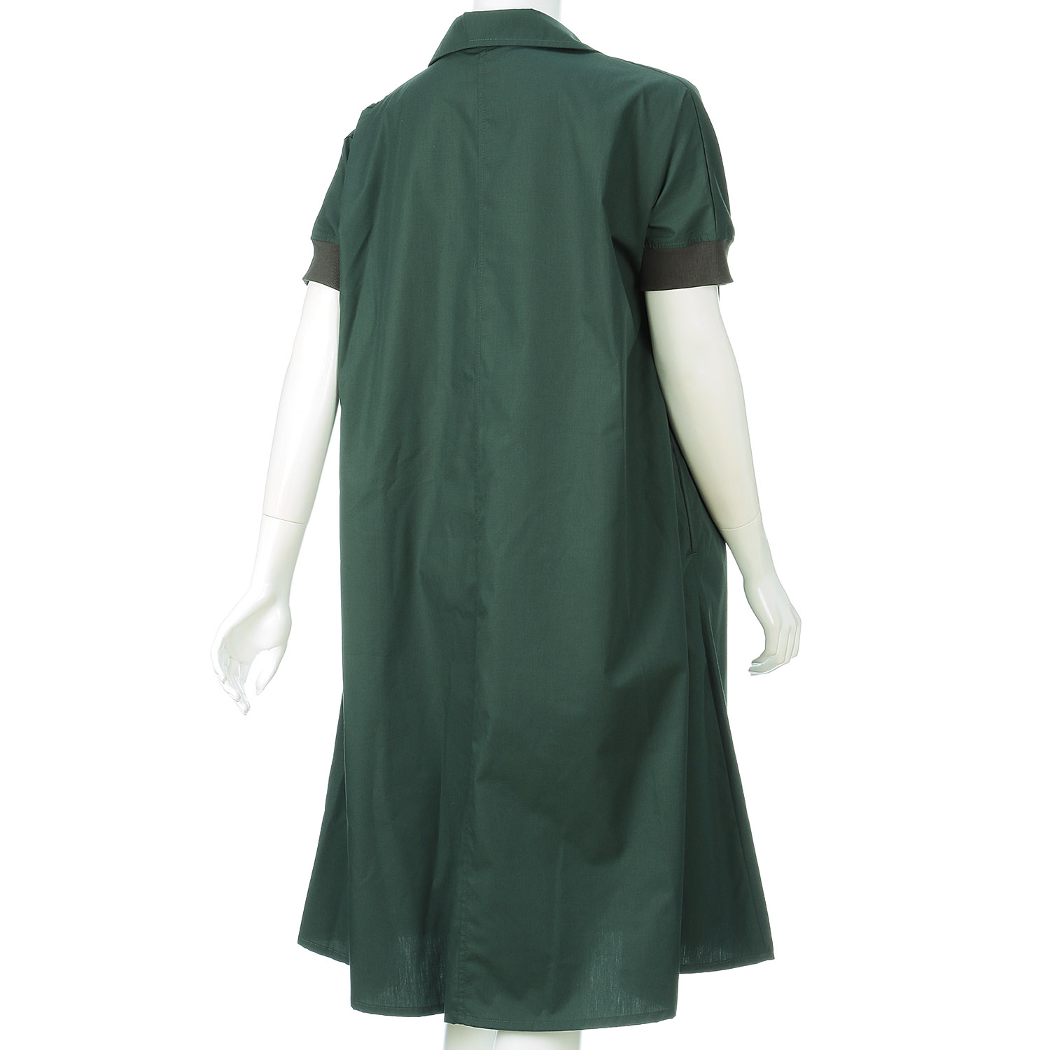 T／C袖リブワンピース - 画像4