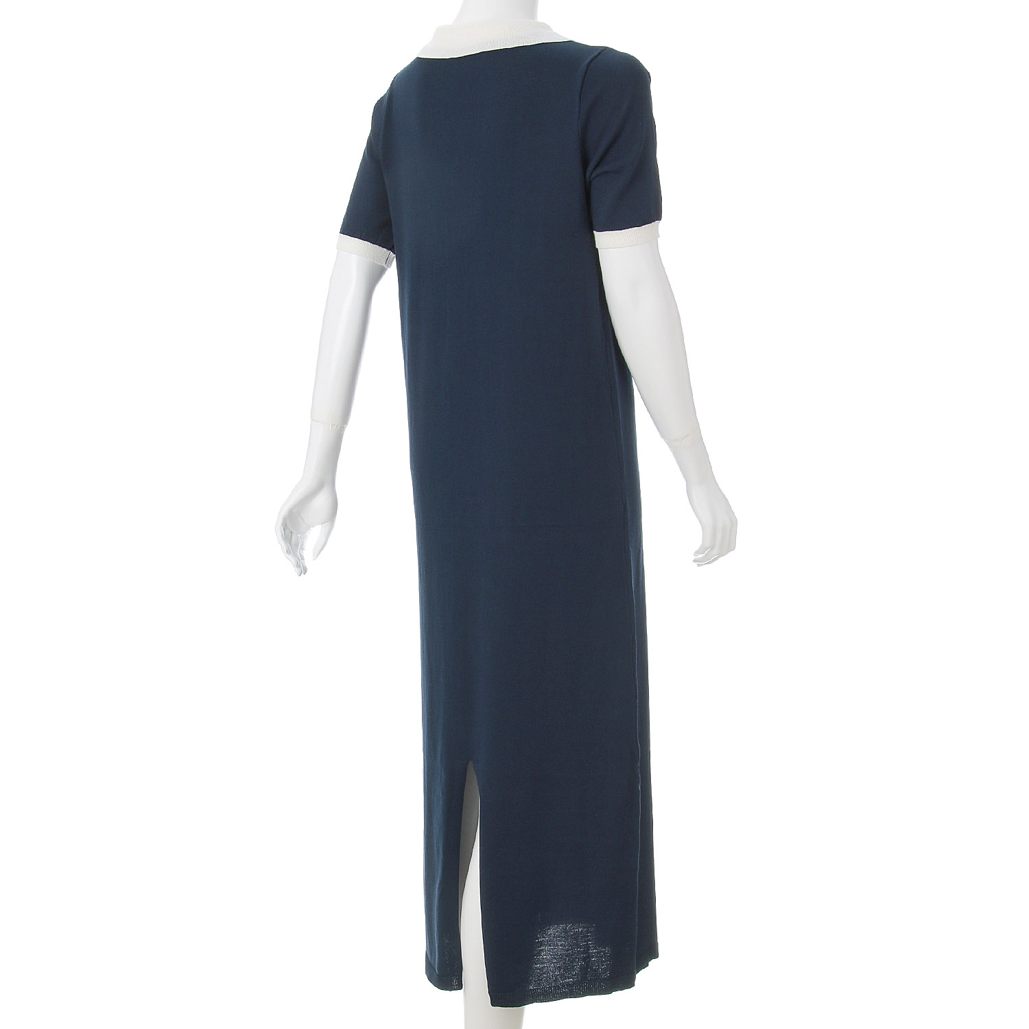 バイカラーロングワンピース - 画像4