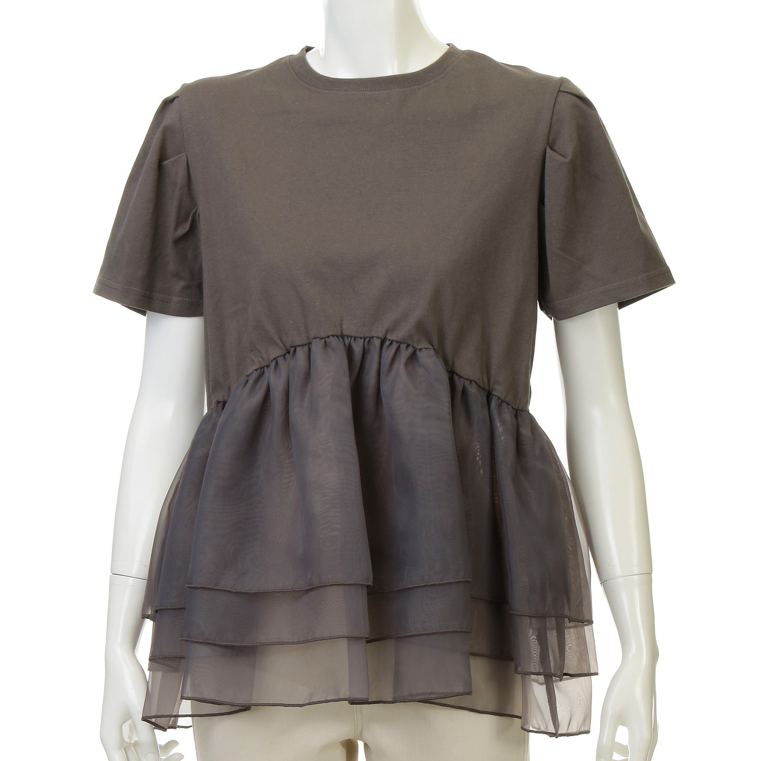 シアーティアードフリルプルオーバー - 画像3