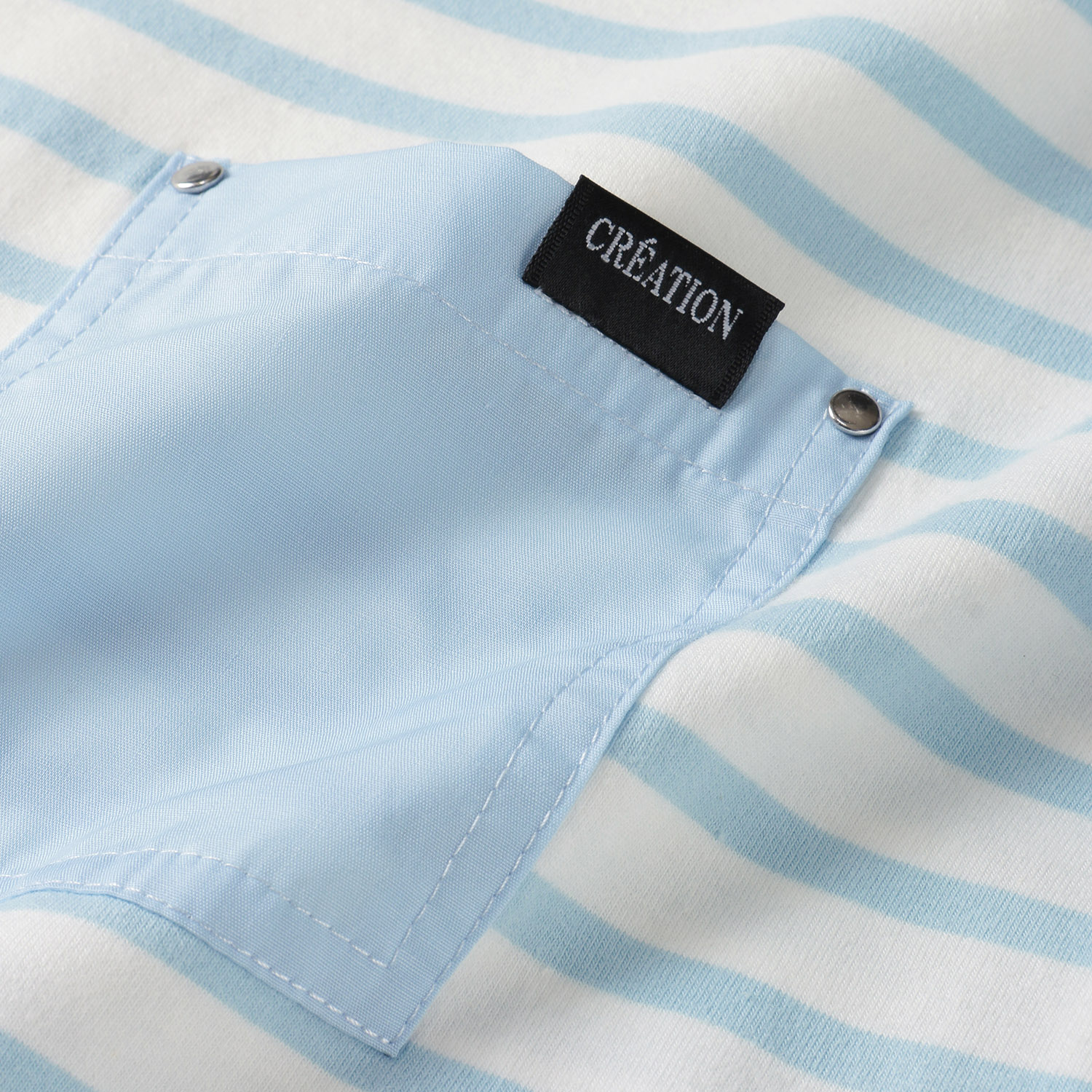 ボーダー切替プルオーバー - 画像6