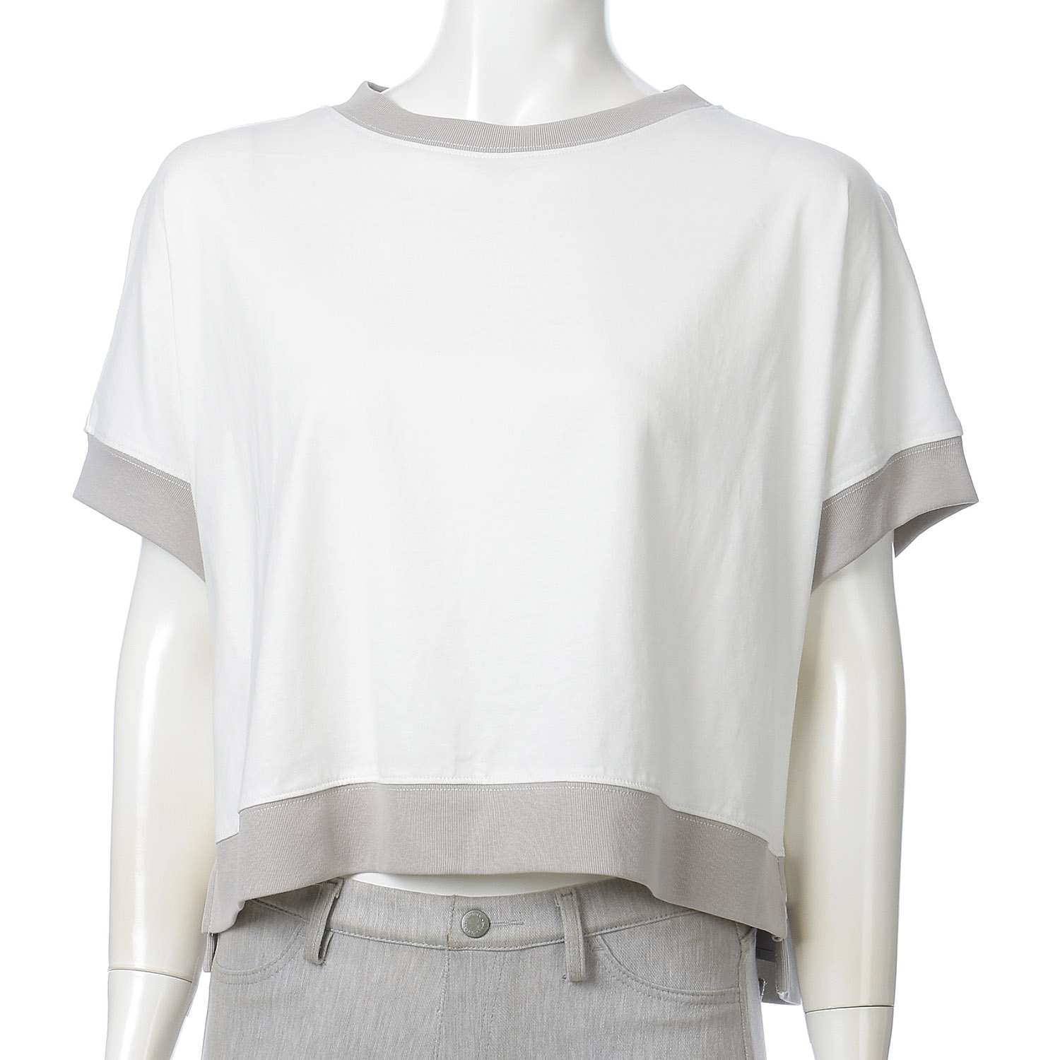 シルケットバイカラープルオーバー - 画像3