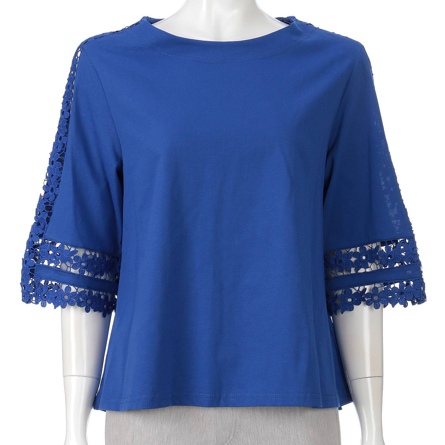 肩レースカットソー - 画像11