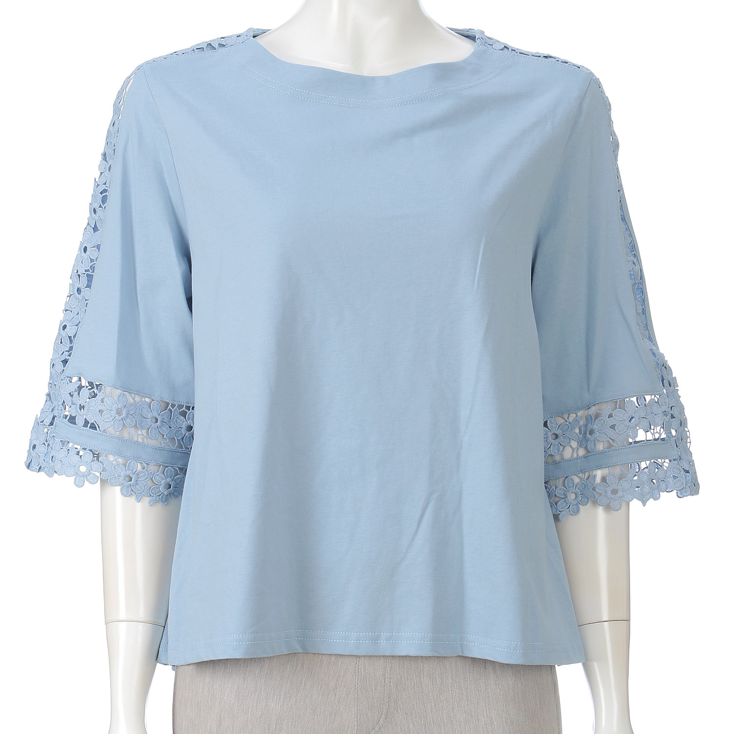 肩レースカットソー - 画像10