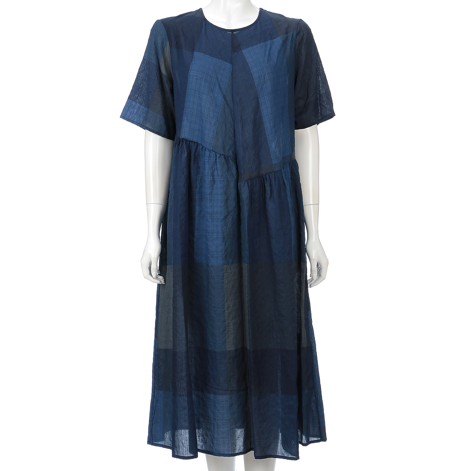 格子ワンピース - 画像6