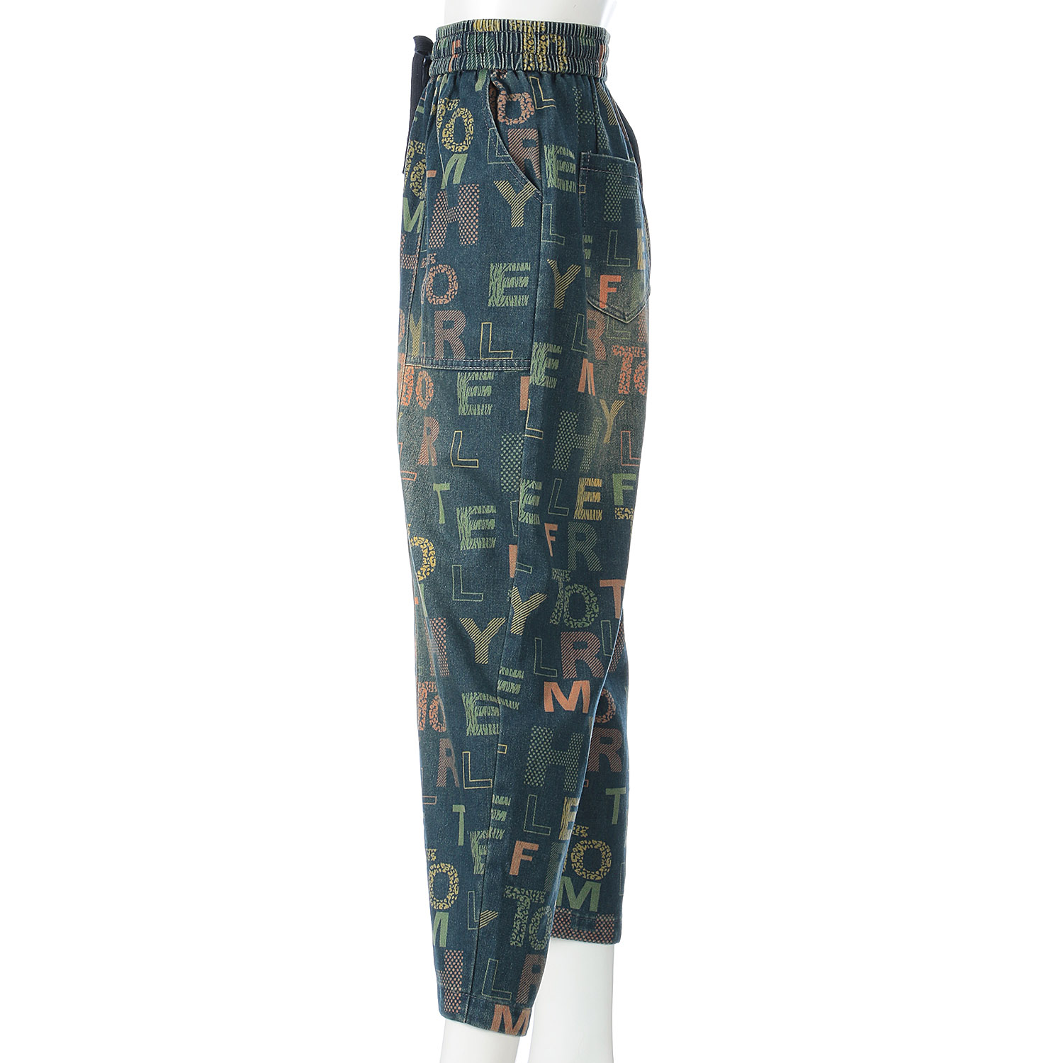 KhakiKoji バルーンデニムパンツ - 画像3