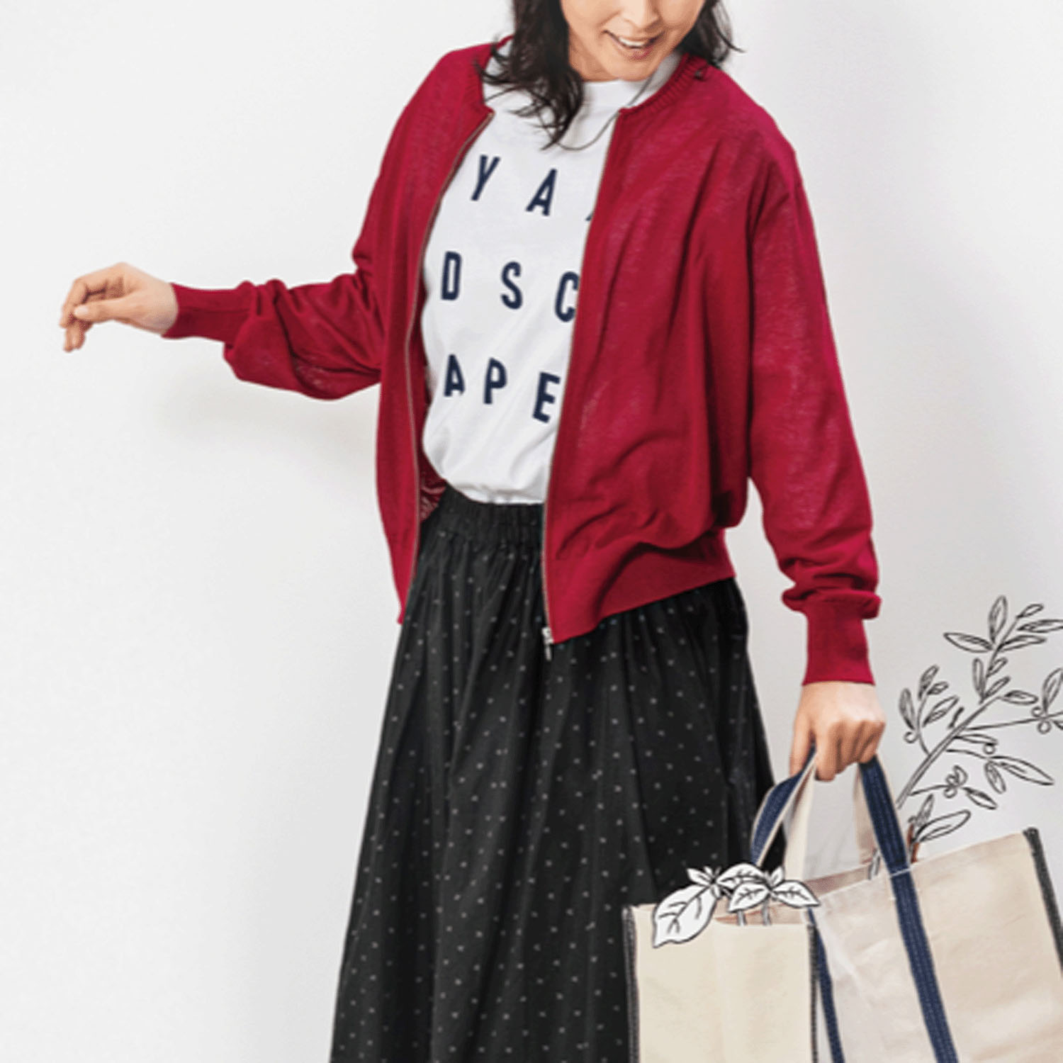 Northern Truck ジップアップニットカーディガン - 画像4