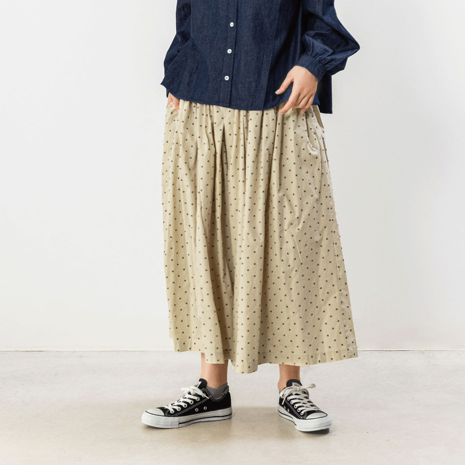 【3月中旬頃入荷予定】Northern Truck ワイドギャザーパンツ - 画像8