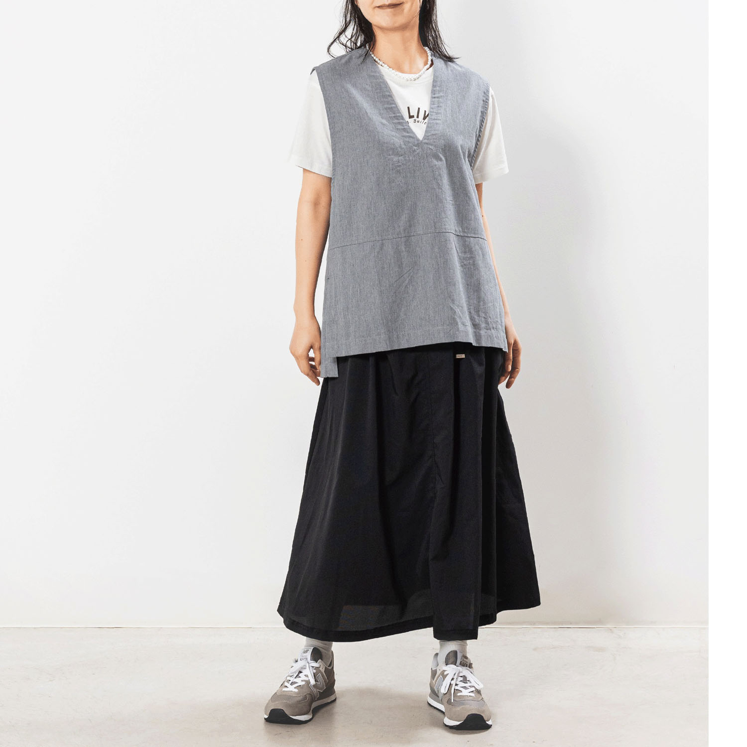 Northern Truck タックギャザースカート - 画像3