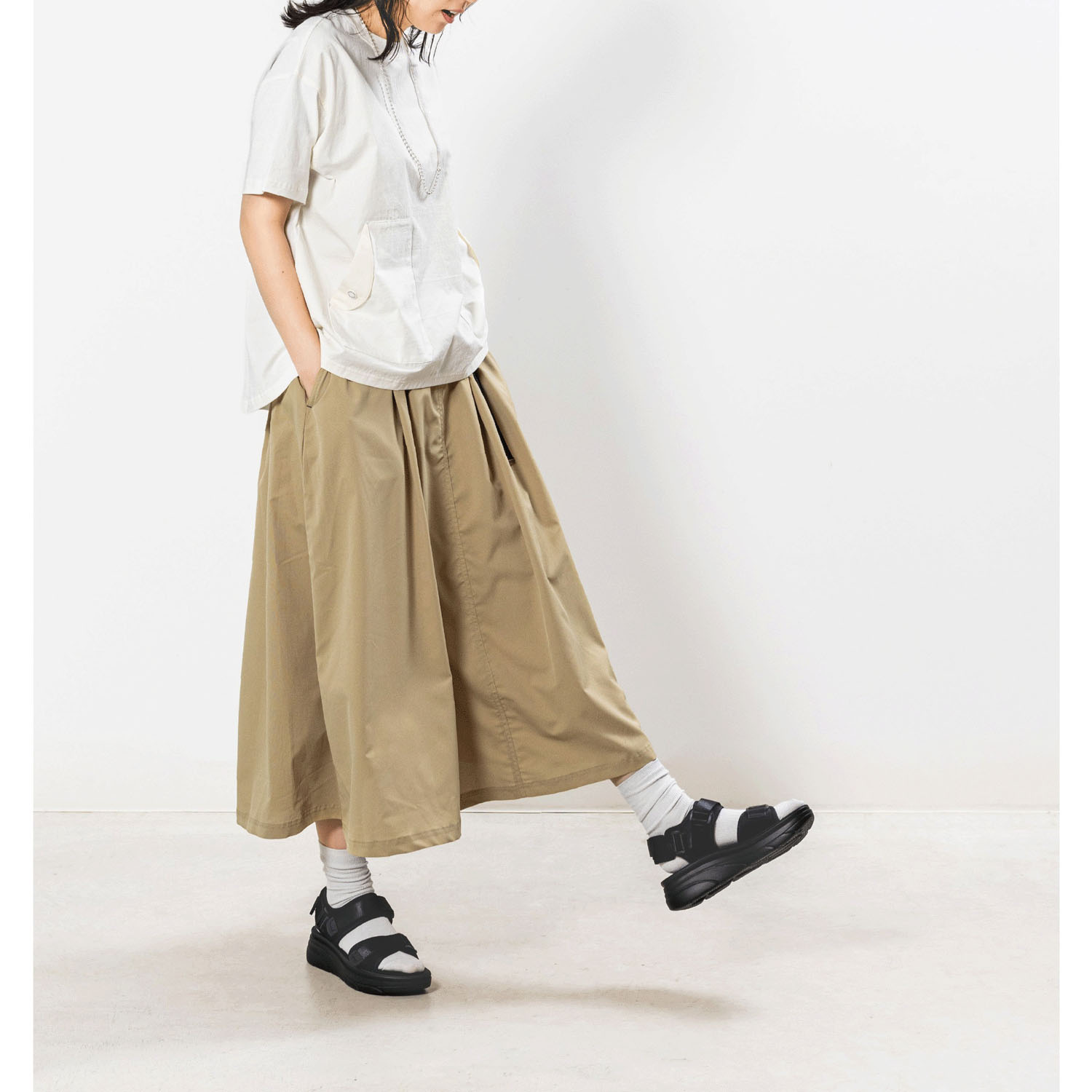 Northern Truck タックギャザースカート - 画像9