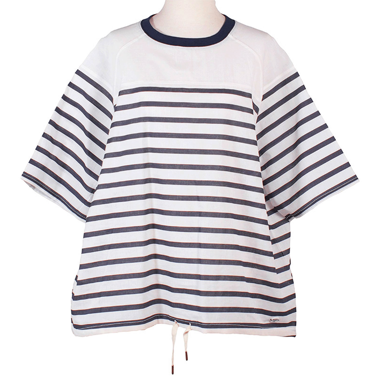 Northern Truck ボーダープリントラグランプルオーバー - 画像15