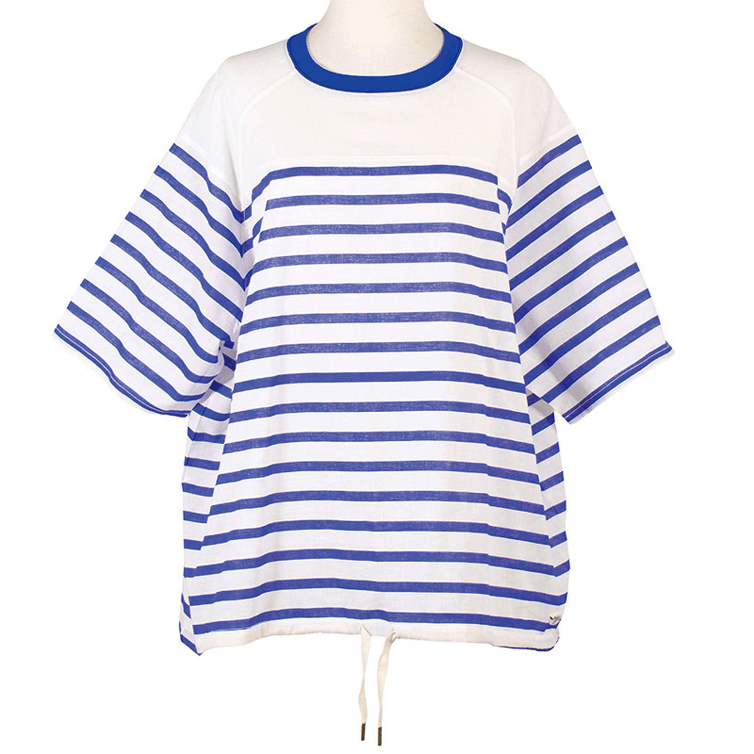 Northern Truck ボーダープリントラグランプルオーバー - 画像10