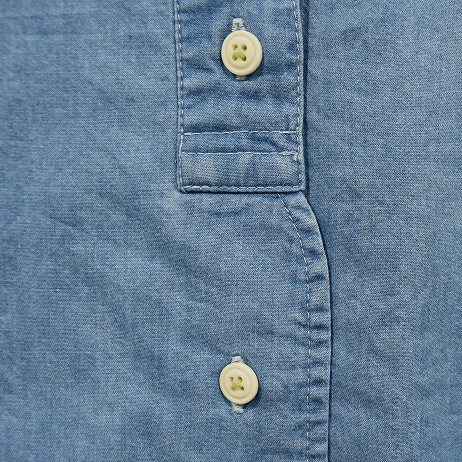 Northern Truck バンドカラーワークシャツ - 画像8