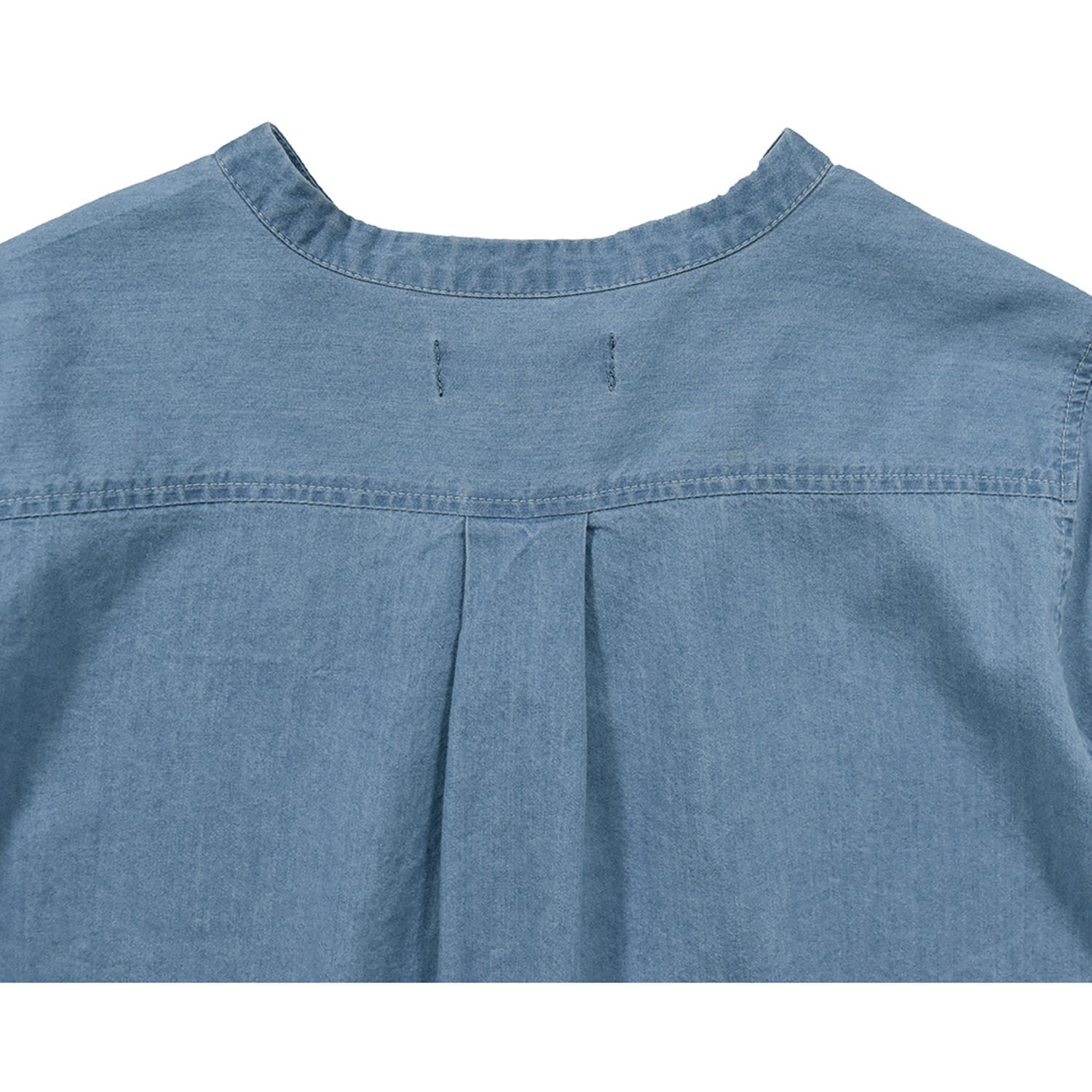 Northern Truck バンドカラーワークシャツ - 画像10