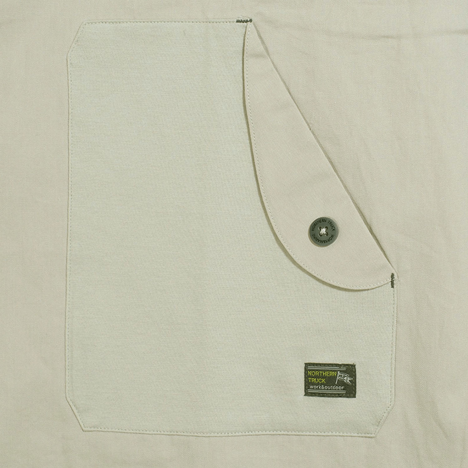 Northern Truck 異素材づかいワイドプルオーバー - 画像7