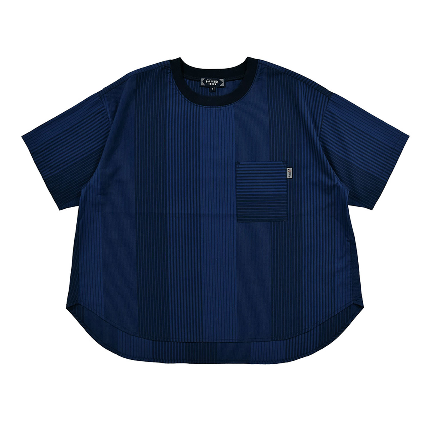 Northern Truck パッチワーク風布帛Tシャツ - 画像10