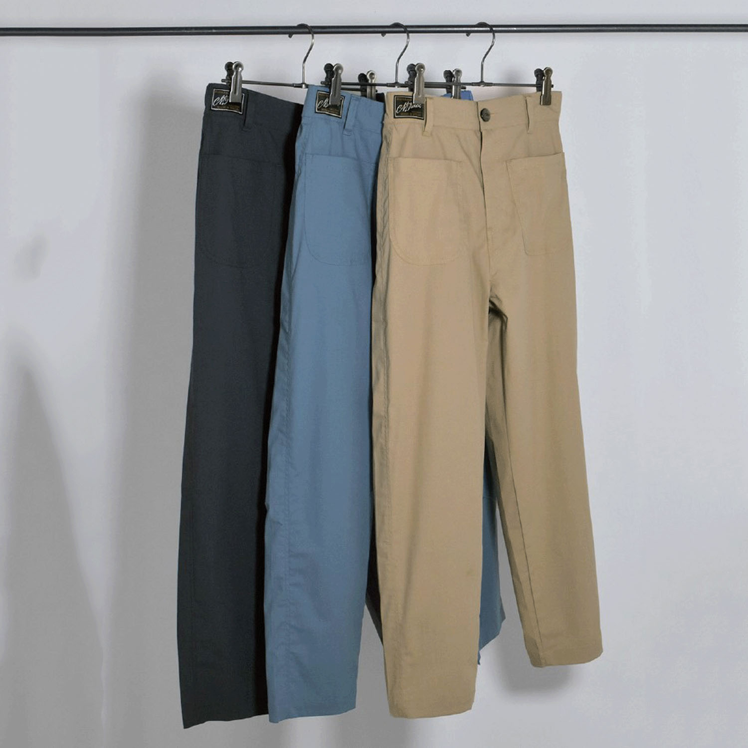 Northern Truck サイド切替スリムテーパードパンツ - 画像2