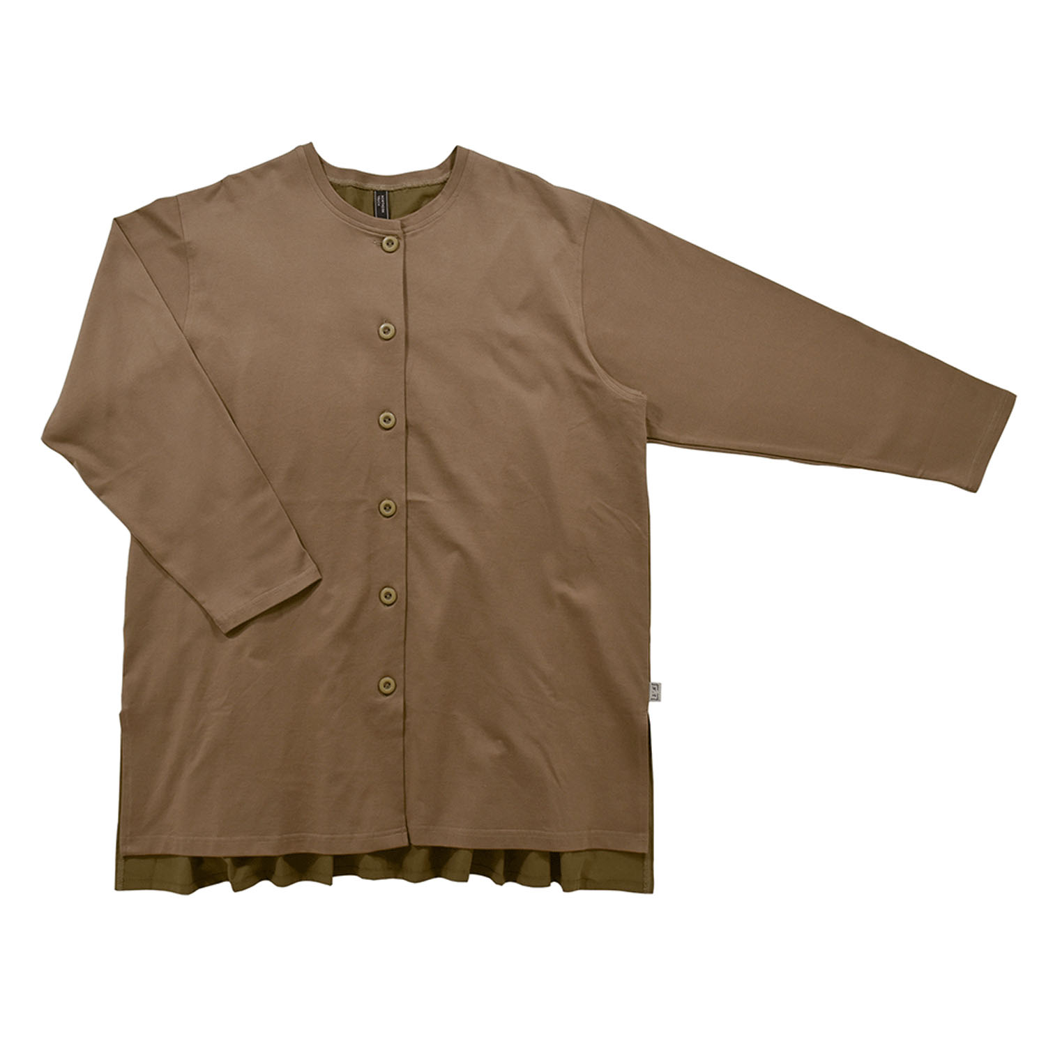 Northern Truck 異素材づかいロングカーデ - 画像5