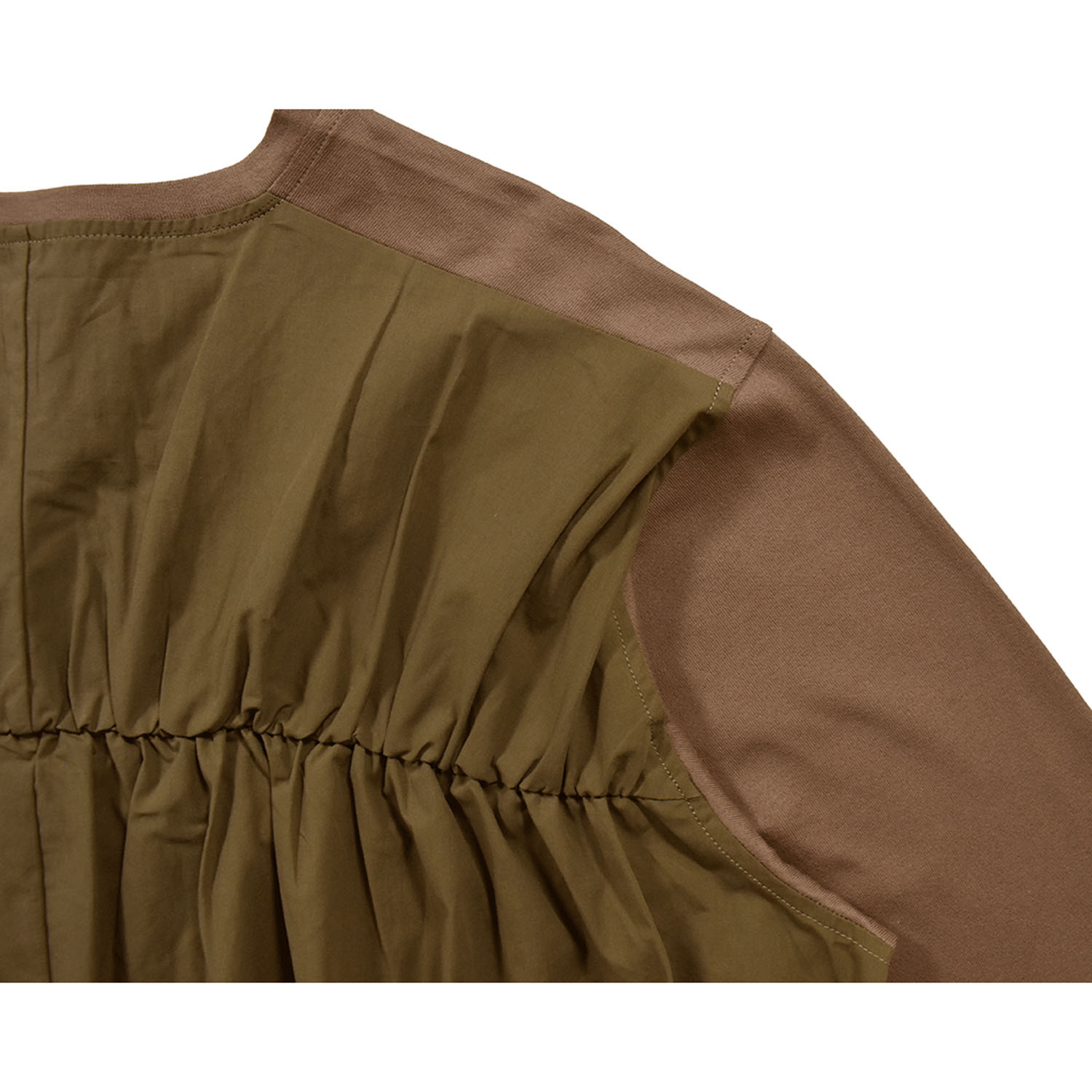 Northern Truck 異素材づかいロングカーデ - 画像7