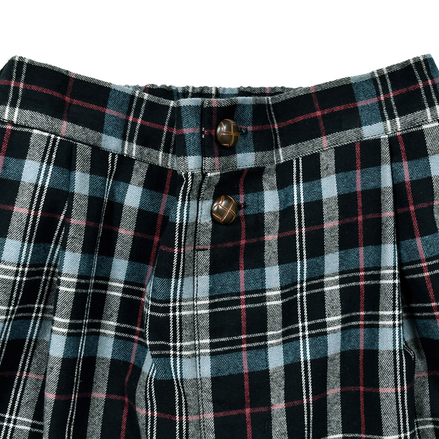 Northern Truck フロントタックリラクシーチェックパンツ - 画像12