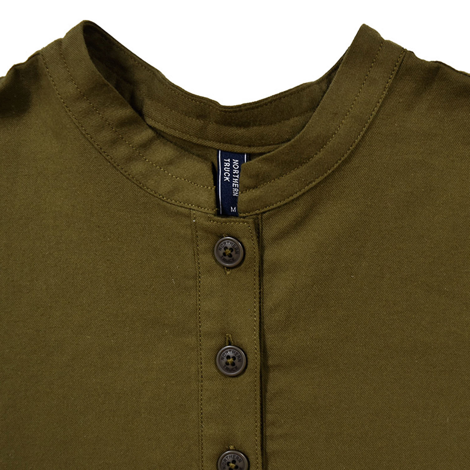 Northern Truck スタンドカラーヘンリープルオーバー - 画像7