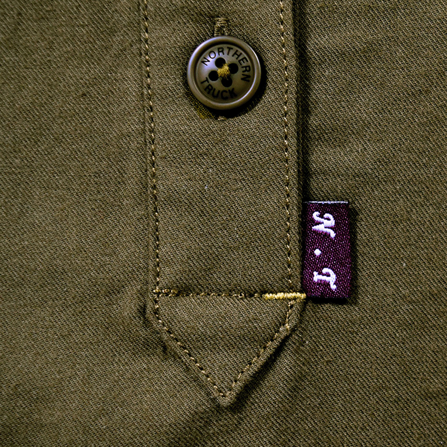 Northern Truck スタンドカラーヘンリープルオーバー - 画像9