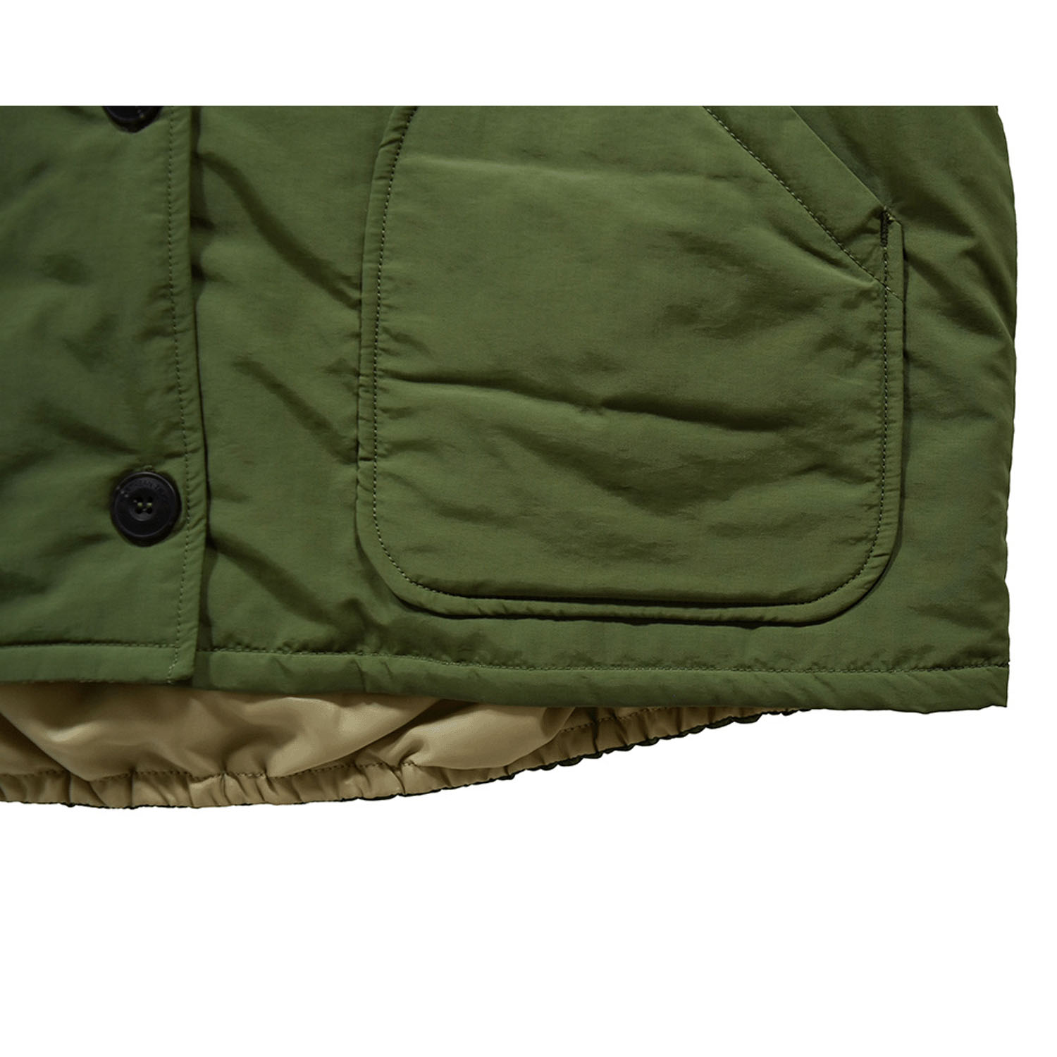 Northern Truck リブカラー中綿入りジャケット - 画像15