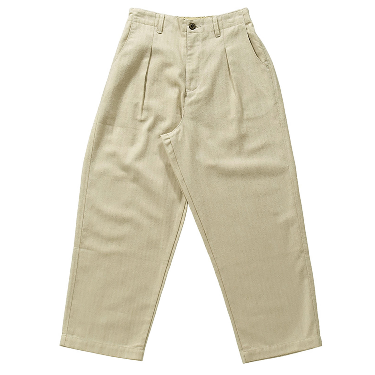 Northern Truck フロントタックストレートパンツ - 画像10