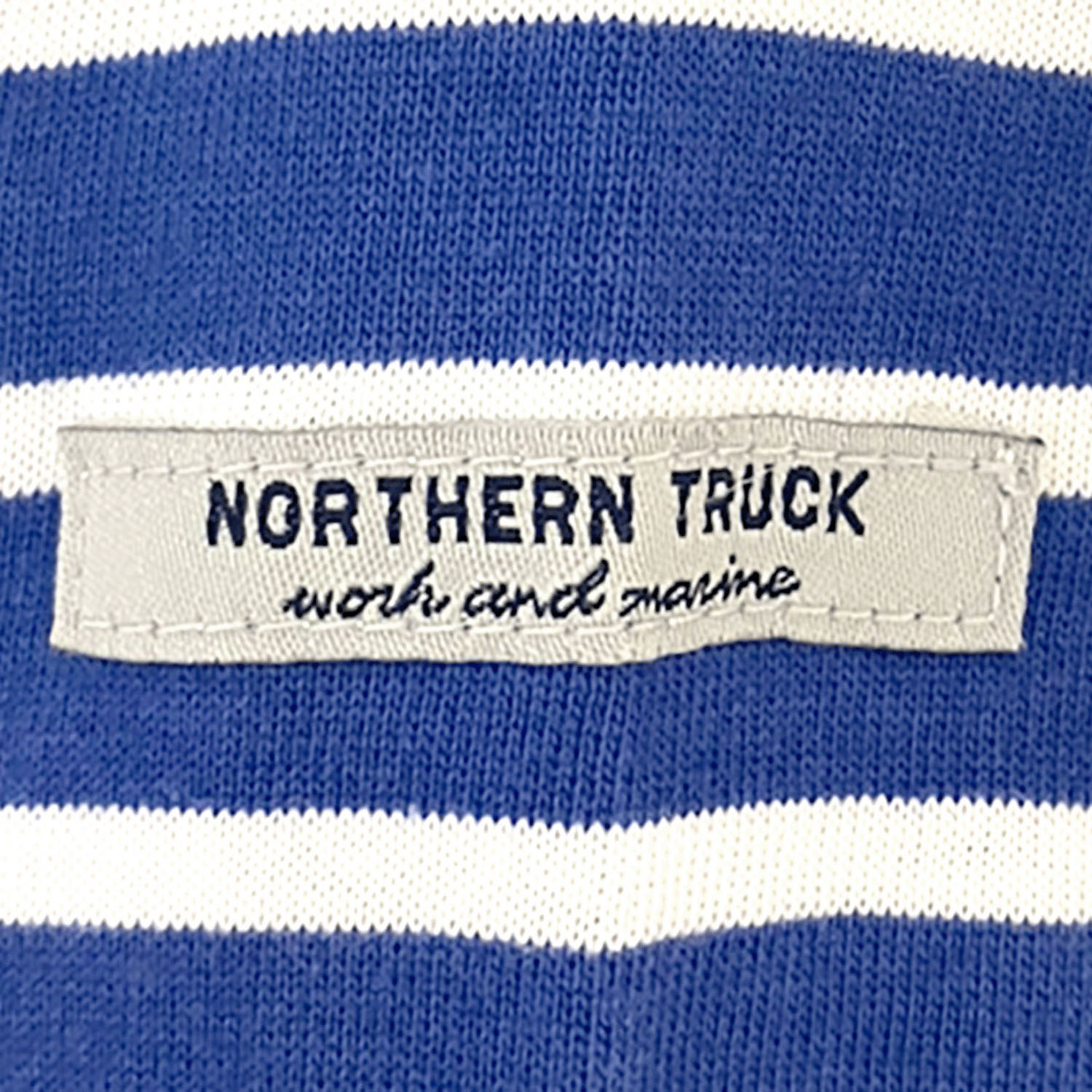 Northern Truck 先染めボーダープルオーバー - 画像11