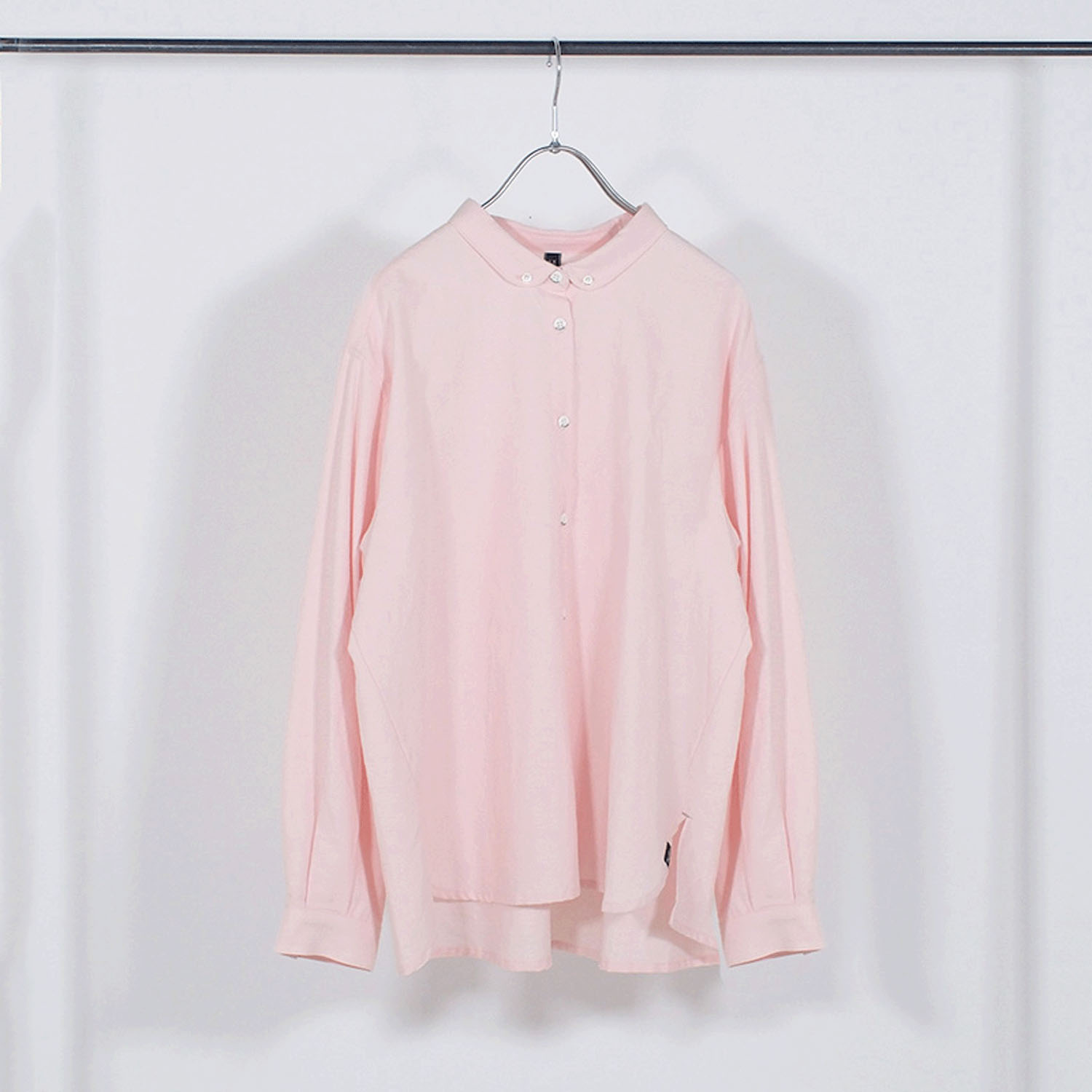 Northern Truck ラウンドヘム釦ダウンシャツ - 画像4