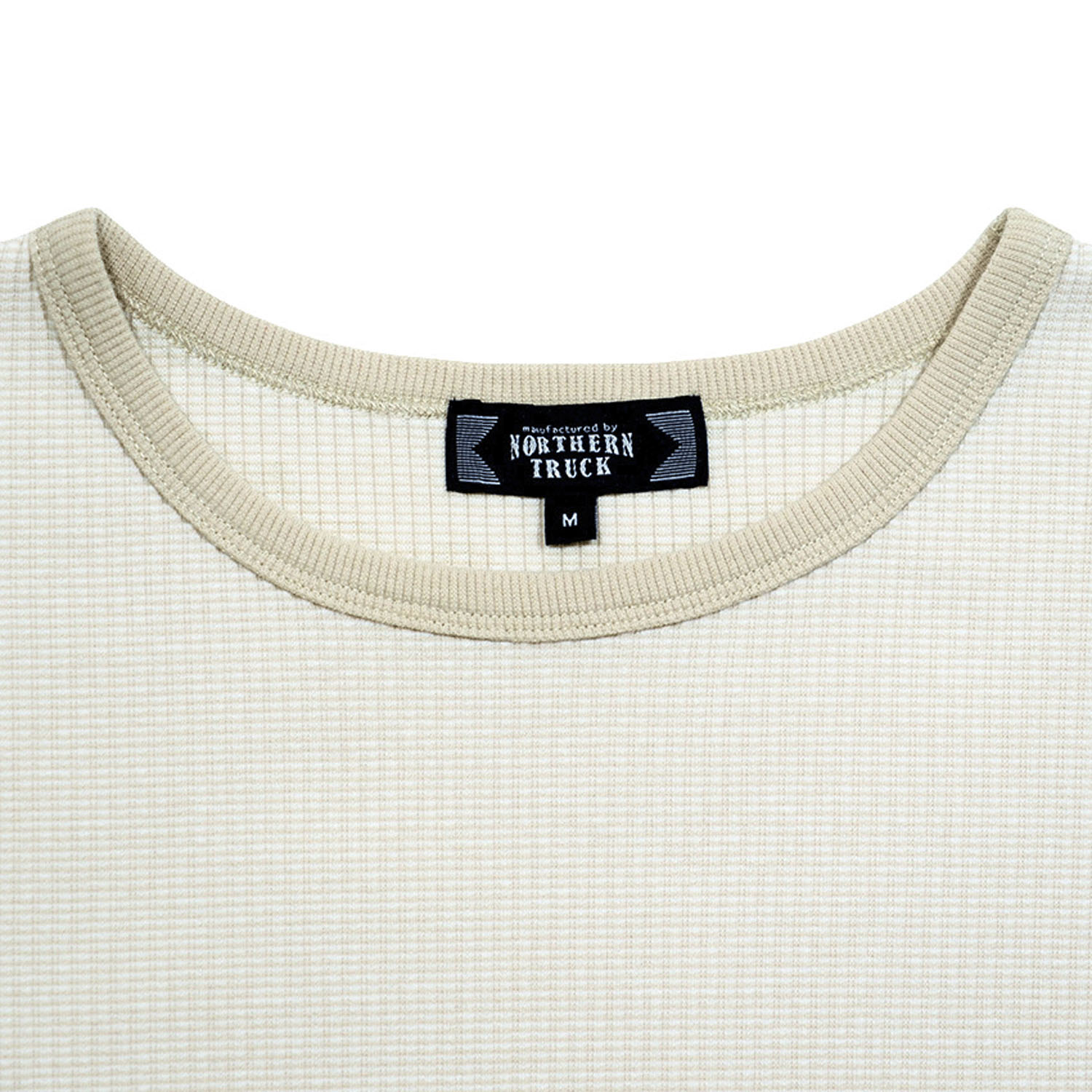 Northern Truck リブ編みクルーネックプルオーバー - 画像6