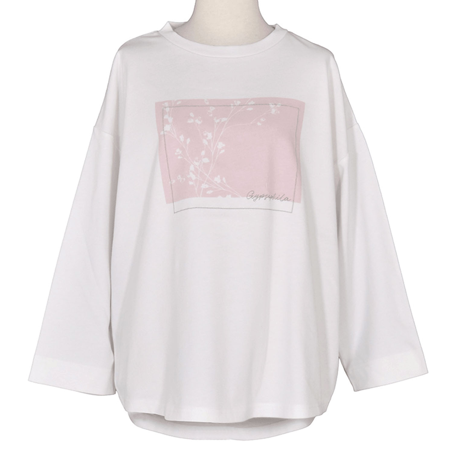 LILASIC シルエットフラワープリントプルオーバー - 画像10