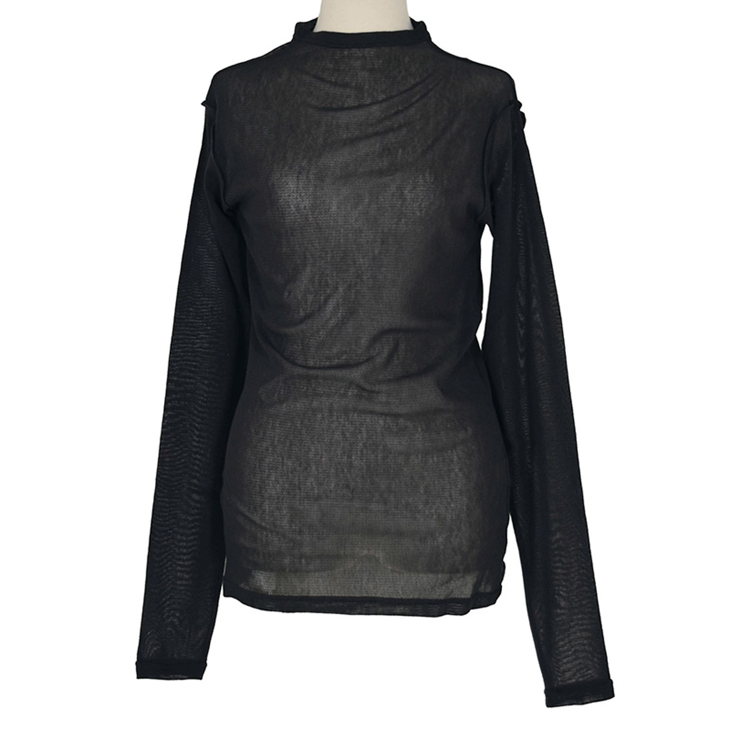 LILASIC コットンメッシュボトルネックインナー - 画像4