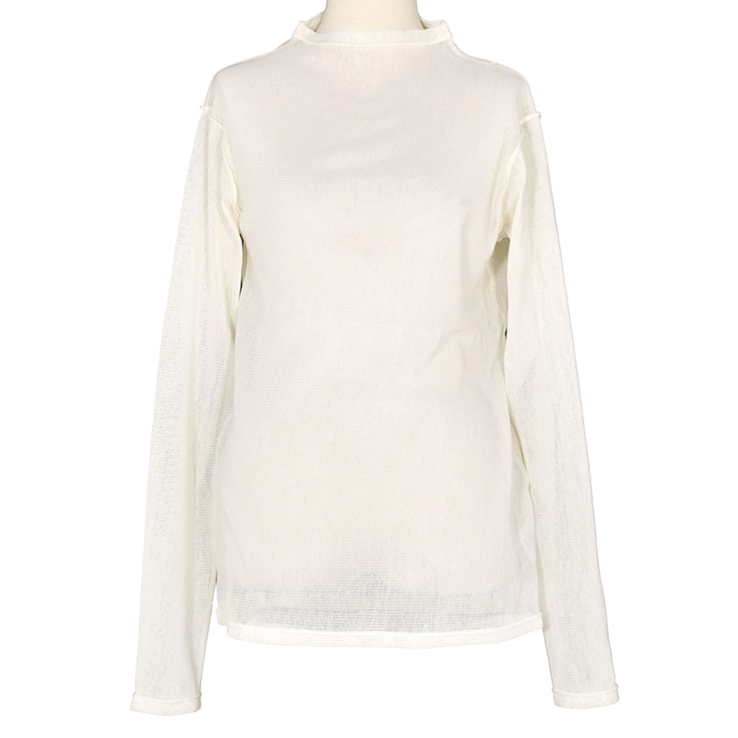 LILASIC コットンメッシュボトルネックインナー - 画像5