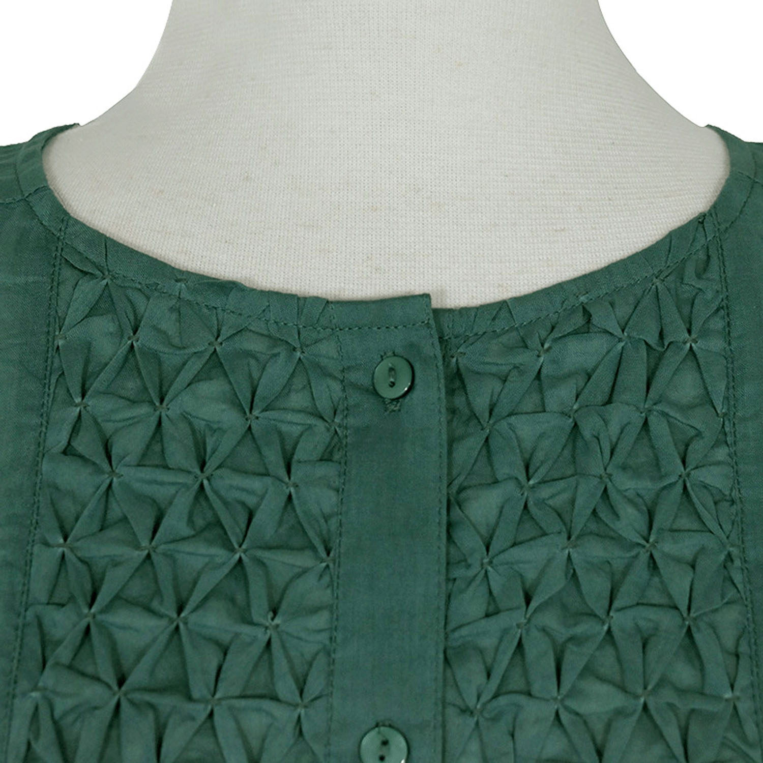 LILASICハンドスモッキングブラウス - 画像9