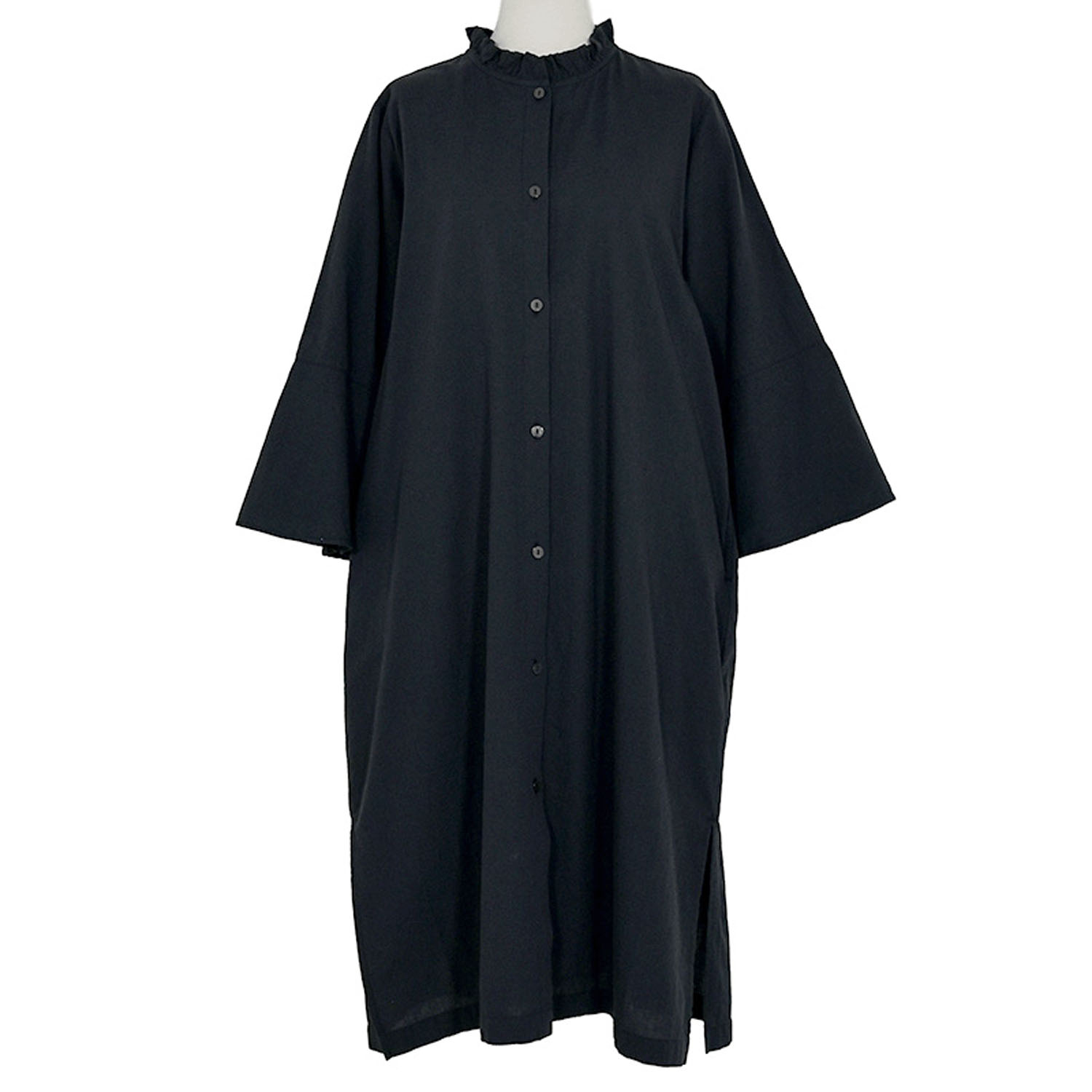 LILASIC コットンリネンワンピース - 画像2