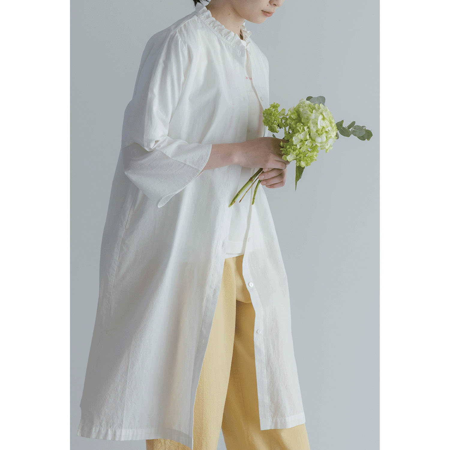 LILASIC コットンリネンワンピース - 画像10