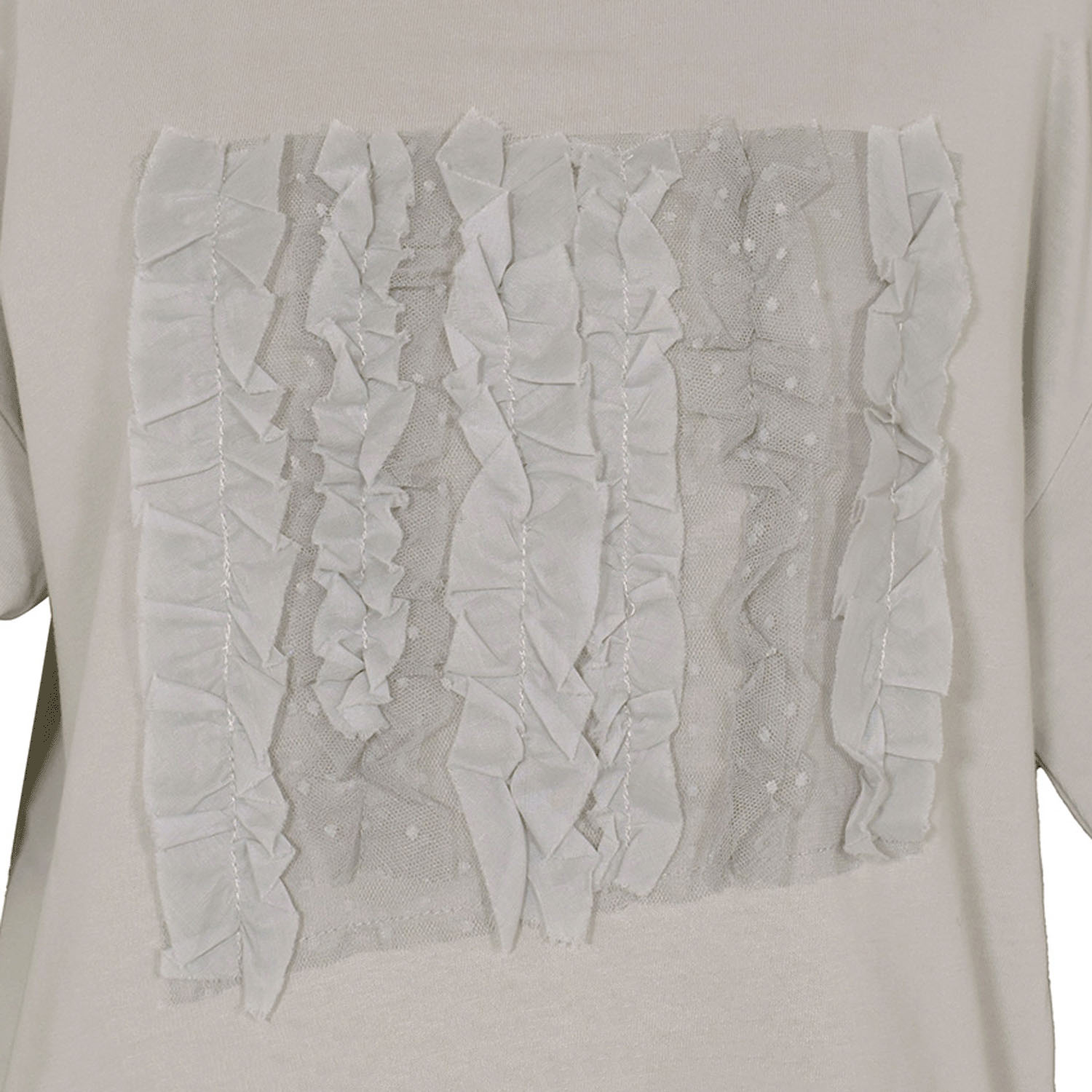 LILASIC フロントフリルTシャツ - 画像6